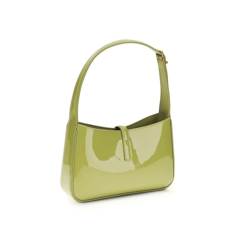 Saint Laurent Bicolor Calf Leather Bos Taurus Shoulder Women's Bag - Picture 3 of 4